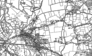 Old Map of Ringwood, 1908