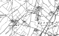 Old Map of Ripple, 1896 - 1897