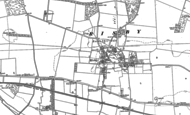 Old Map of Risby, 1882 - 1884