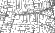 Old Map of Risegate, 1887