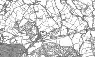 Old Map of Riseley, 1909