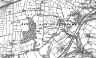 Old Map of Rixton, 1894