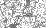 Old Map of Rocester, 1899