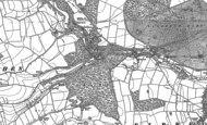 Old Map of Roche Abbey, 1890 - 1901