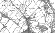 Old Map of Rockbourne, 1895