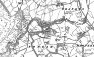 Old Map of Roddam, 1896 - 1897