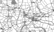 Old Map of Rodington, 1881