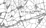 Old Map of Rodmarton, 1901