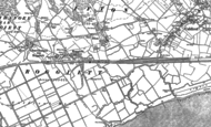 Old Map of Rogiet, 1900