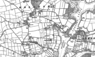 Old Map of Rollesby, 1883 - 1905