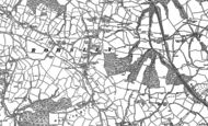 Old Map of Romsley, 1882 - 1883