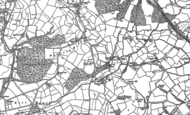 Old Map of Romsley Hill, 1882 - 1883