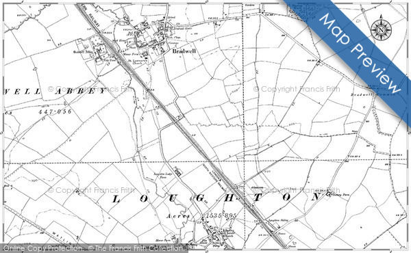 Old Map of Rooksley, 1898 - 1924 in 1898