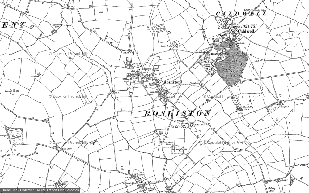 Rosliston, 1900