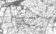 Old Map of Roston, 1898 - 1899