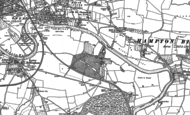 Old Map of Rotherwas, 1885 - 1886