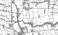 Old Map of Rothley, 1896