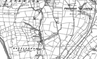 Old Map of Rottington, 1923