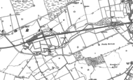 Old Map of Roudham, 1882 - 1903