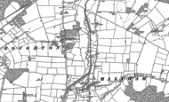 Old Map of Roughton, 1887
