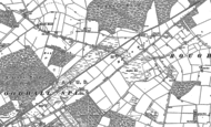 Old Map of Roughton Moor, 1887