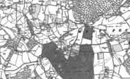 Old Map of Roughway, 1868 - 1895