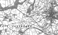 Old Map of Roundham, 1886
