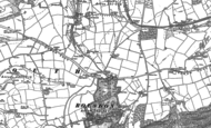 Old Map of Rousdon, 1903