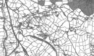 Old Map of Rowington, 1886