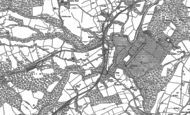 Old Map of Rowlands Gill, 1895 - 1915