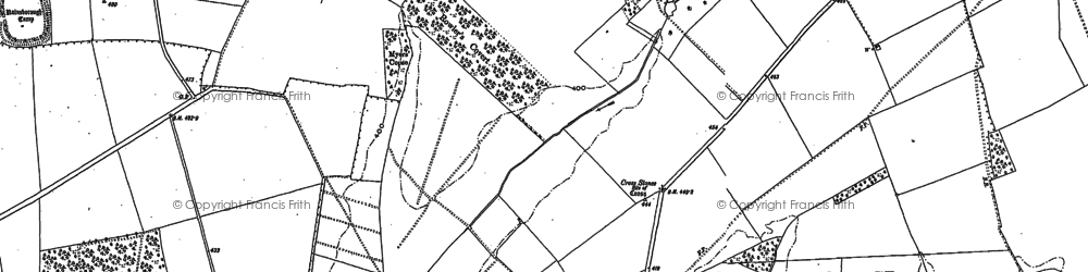 Old map of Rowler in 1898