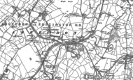 Old Map of Rowrah, 1898