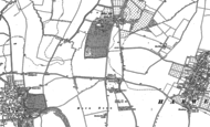 Old Map of Rowstock, 1898