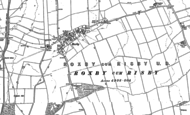 Old Map of Roxby, 1885 - 1906