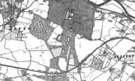 Old Map of Royal British Legion Village, 1895 - 1896