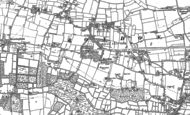 Old Map of Roydon, 1883 - 1903