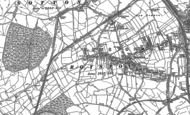 Old Map of Royston, 1891