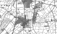 Old Map of Ruddington, 1883