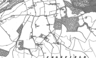 Old Map of Rudge, 1899 - 1909