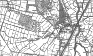 Old Map of Rufford, 1892 - 1893