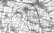Old Map of Ruishton, 1887