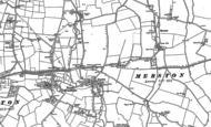 Old Map of Runcton, 1874 - 1909