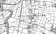 Old Map of Runcton Holme, 1884