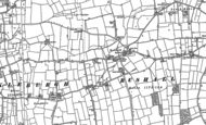 Old Map of Rushall, 1904