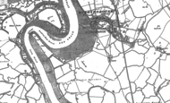Old Map of Rushenden, 1896 - 1906