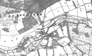 Old Map of Rushford, 1882 - 1903
