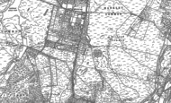 Old Map of Rushmoor, 1913