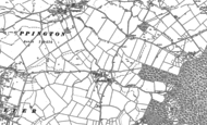 Old Map of Rushton, 1881 - 1882