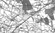 Old Map of Rushwick, 1884