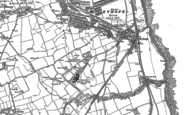 Old Map of Ryhope, 1914